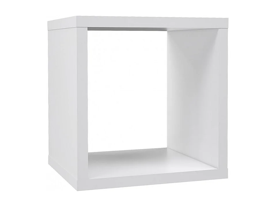 Etagère cube 1 casier blanc mat - CLASSICO