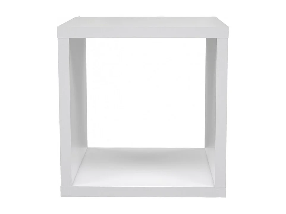 Etagère cube 1 casier blanc mat - CLASSICO
