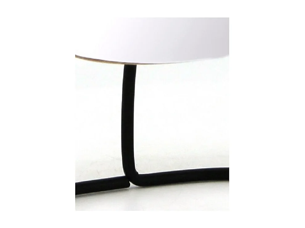 Lot de 2 miroirs pivotants et détachables en bois et métal noir - ZOOM