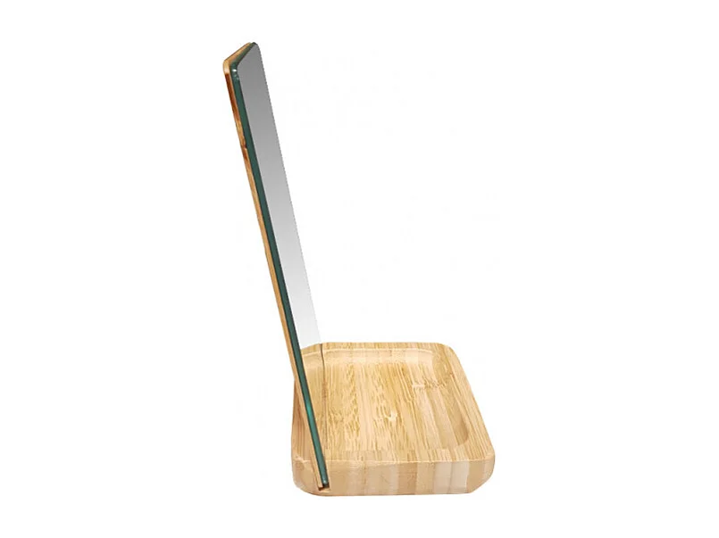 Miroir à poser rectangulaire support bois - NEIGE 2843