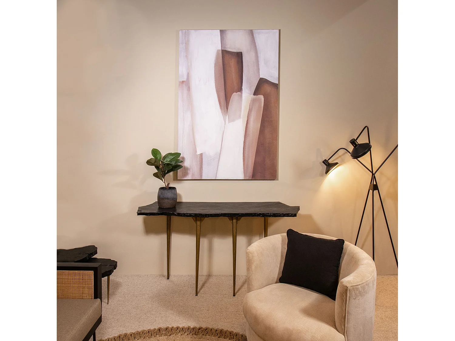 Now's Home - Peinture A L'huile 100x150cm Espoir