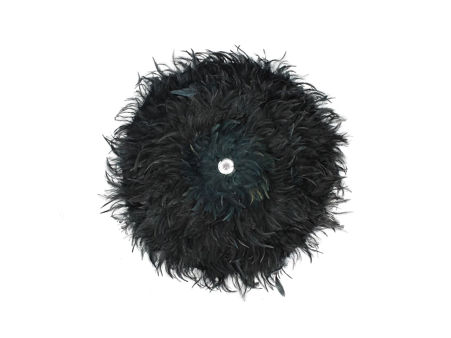 Now's Home - Jujuhat Decoration En Plumes De Coq Et Coquillages O60cm Kapau