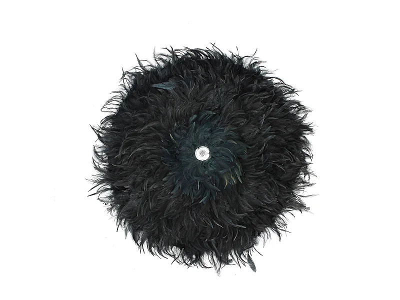 Now's Home - Jujuhat Decoration En Plumes De Coq Et Coquillages O60cm Kapau