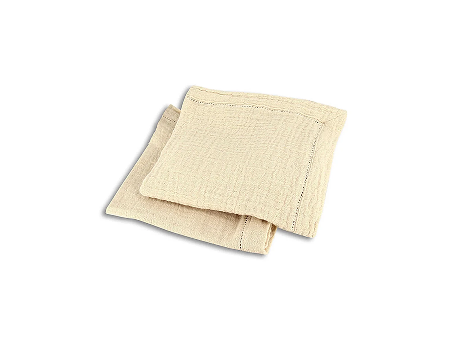 Ogo Living - Lot De 2 Serviettes De Table Origin 40x40cm En Coton Cumin
