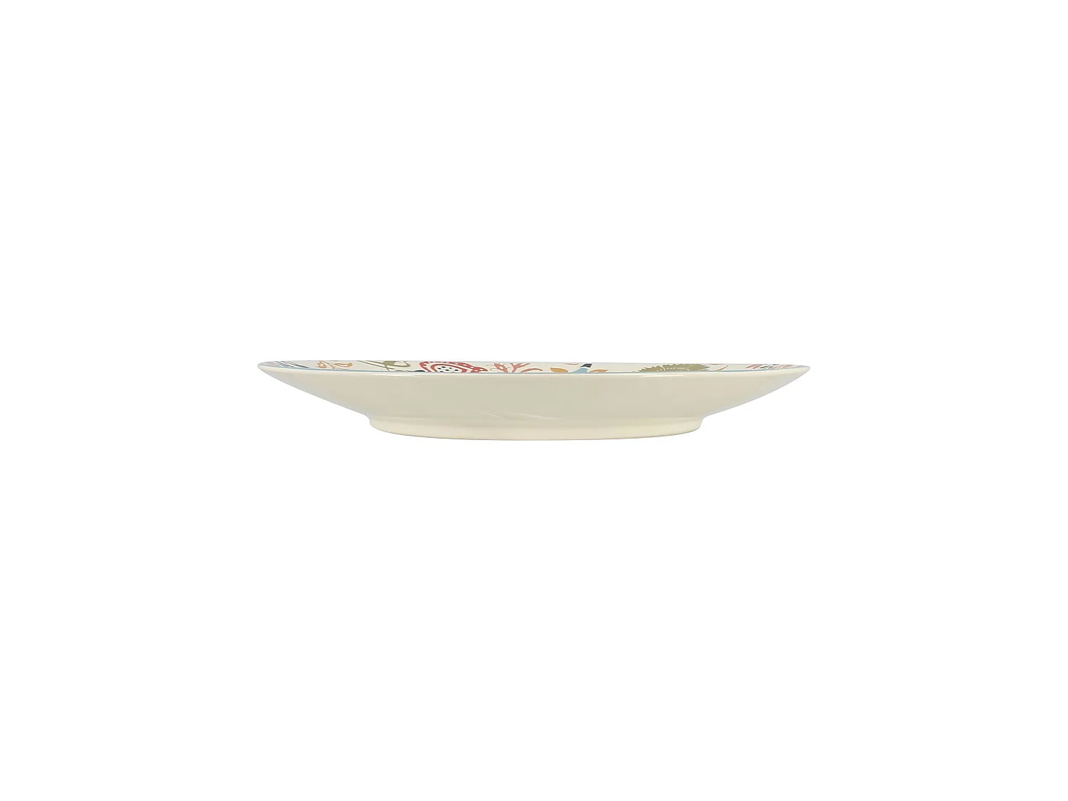 Novastyl - Lot 6 Assiettes Plates Jaipur 27cm En Grès