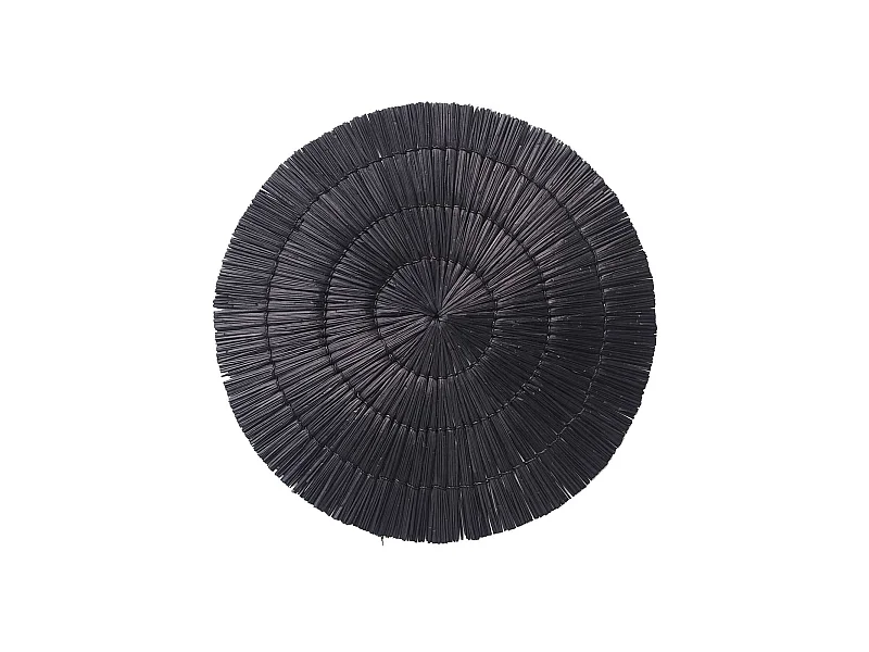 Now's Home - Lot 4 Sets De Table Rond En Rotin