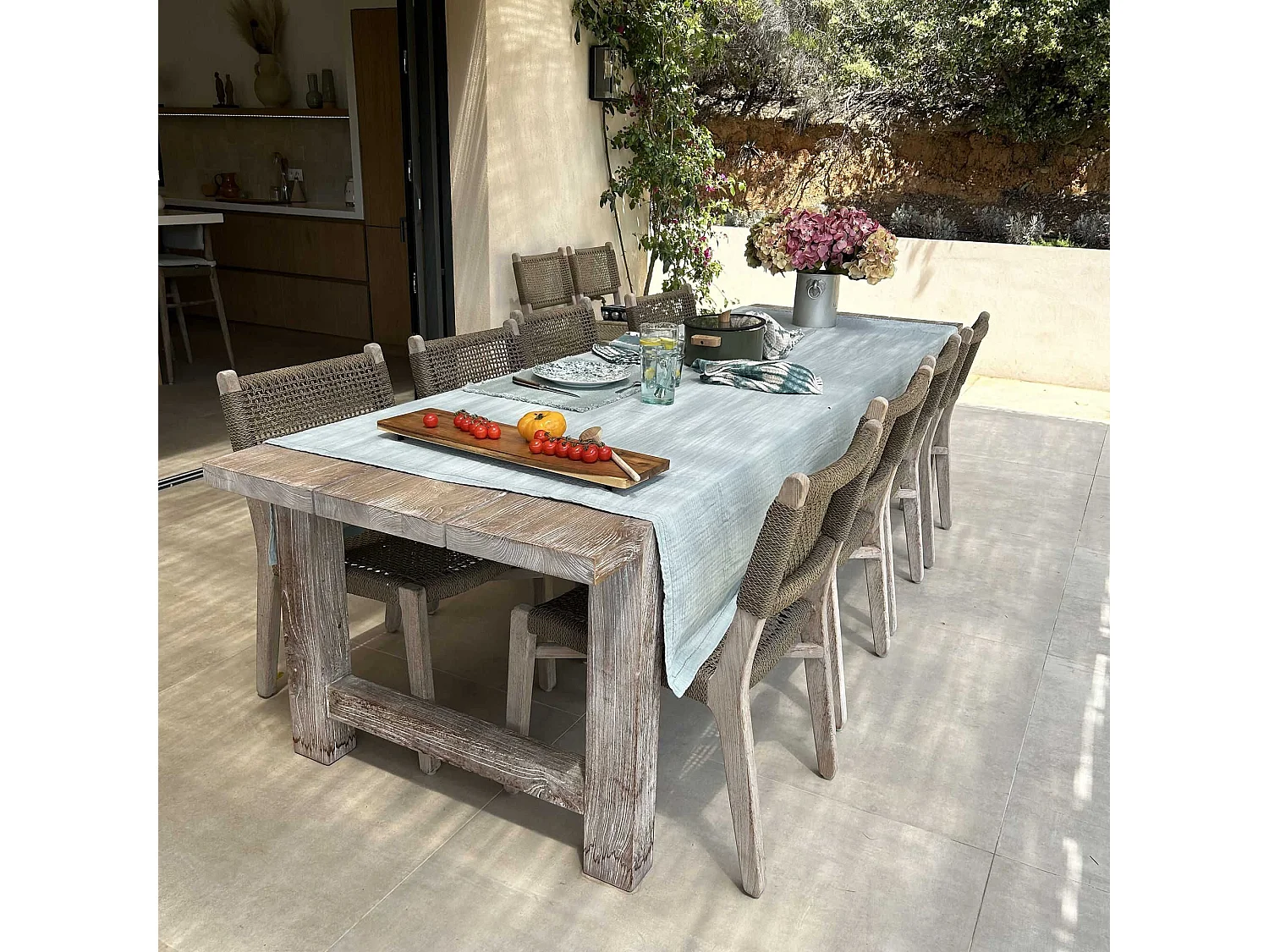 Now's Home - Nappe En Double Gaze De Coton Vert Celadon 150x250cm Camaro