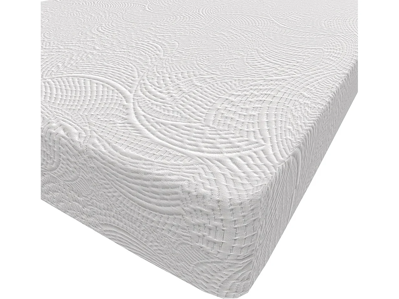 Matratze für Wiege 65x130 - Höhe 14 cm, Waterfoam, Abziehbar, Milbenhemmend | Sim