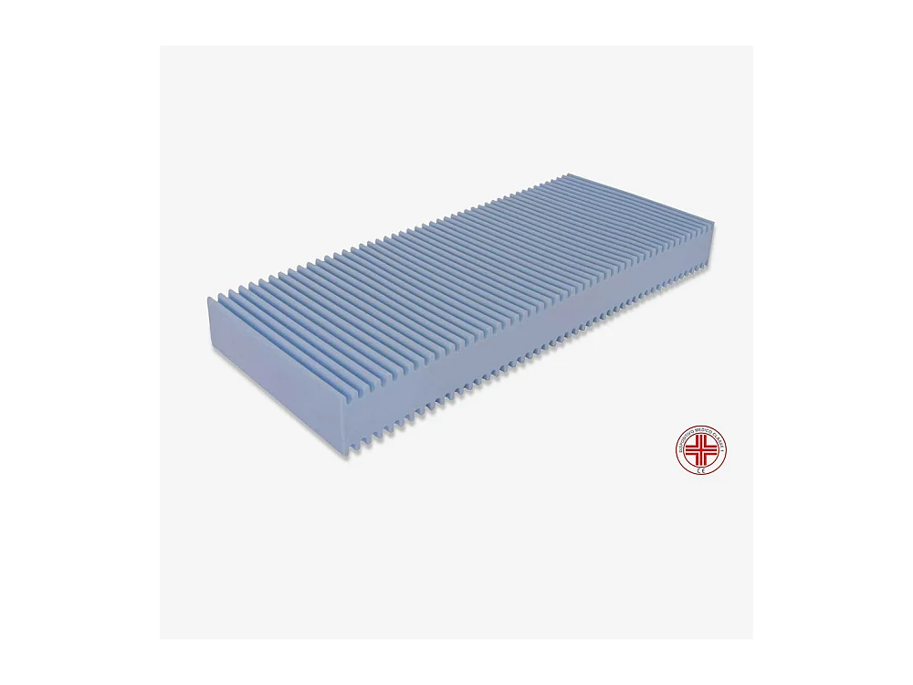 Matratze für Wiege 50x120x16 cm - Waterfoam,Hypoallergen, Milbenhemmend | Primavera Baby