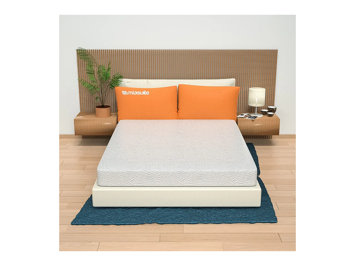 Matelas déhoussable 180x200 Hauteur 14 cm - en Waterfoam, orthopédique, indéformable | Sim