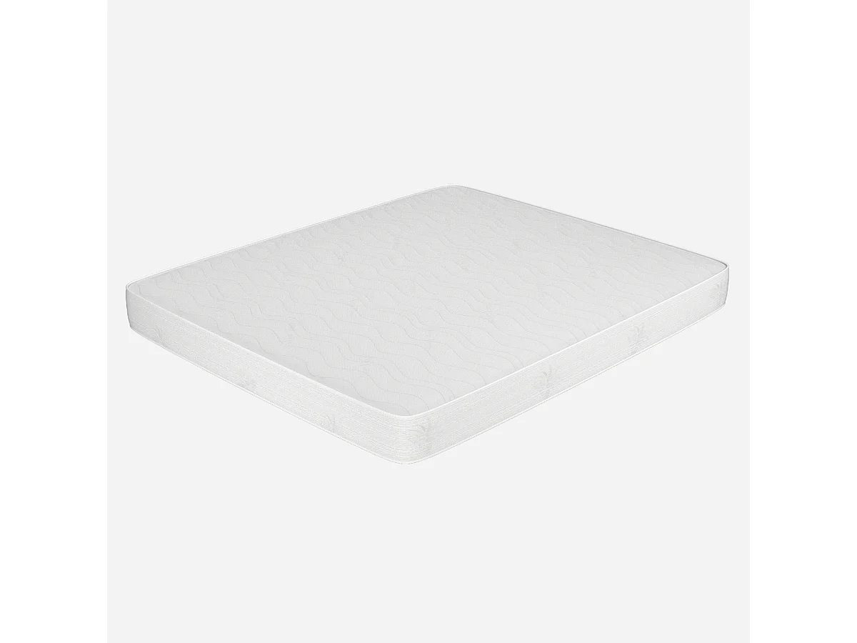 Matelas 160x200 Hauteur 10 cm - Revêtement Aloe Vera, Waterfoam, Pliable | Plus H10