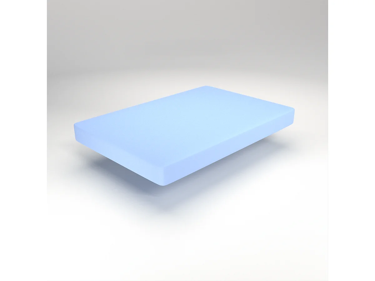 Matelas 140x190 Hauteur 10 cm - Revêtement Aloe Vera, Waterfoam, Pliable | Plus H10