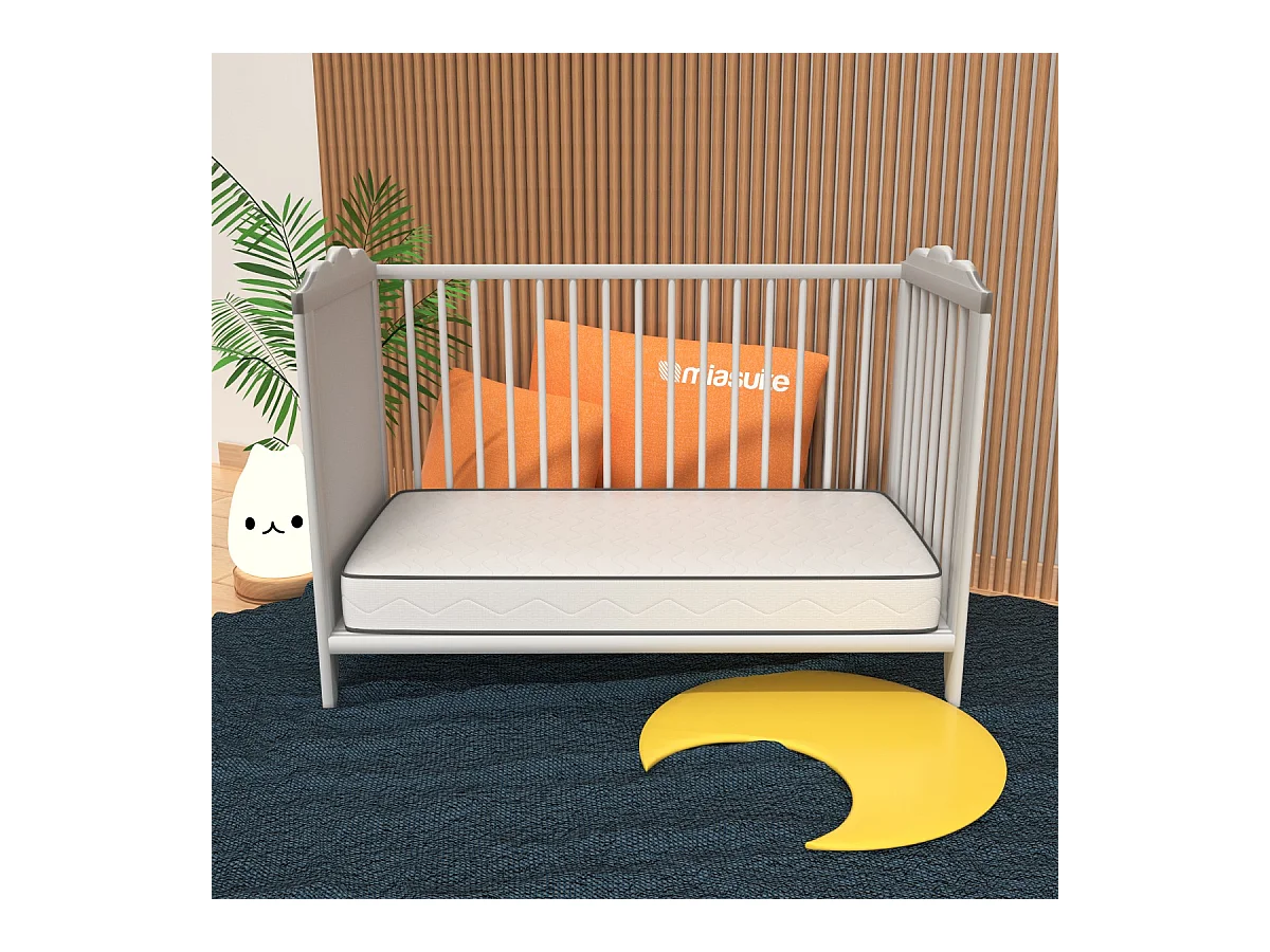 Matratze für Wiege 60x130x12 cm - Waterfoam,Hypoallergen, Milbenhemmend | Primavera Baby