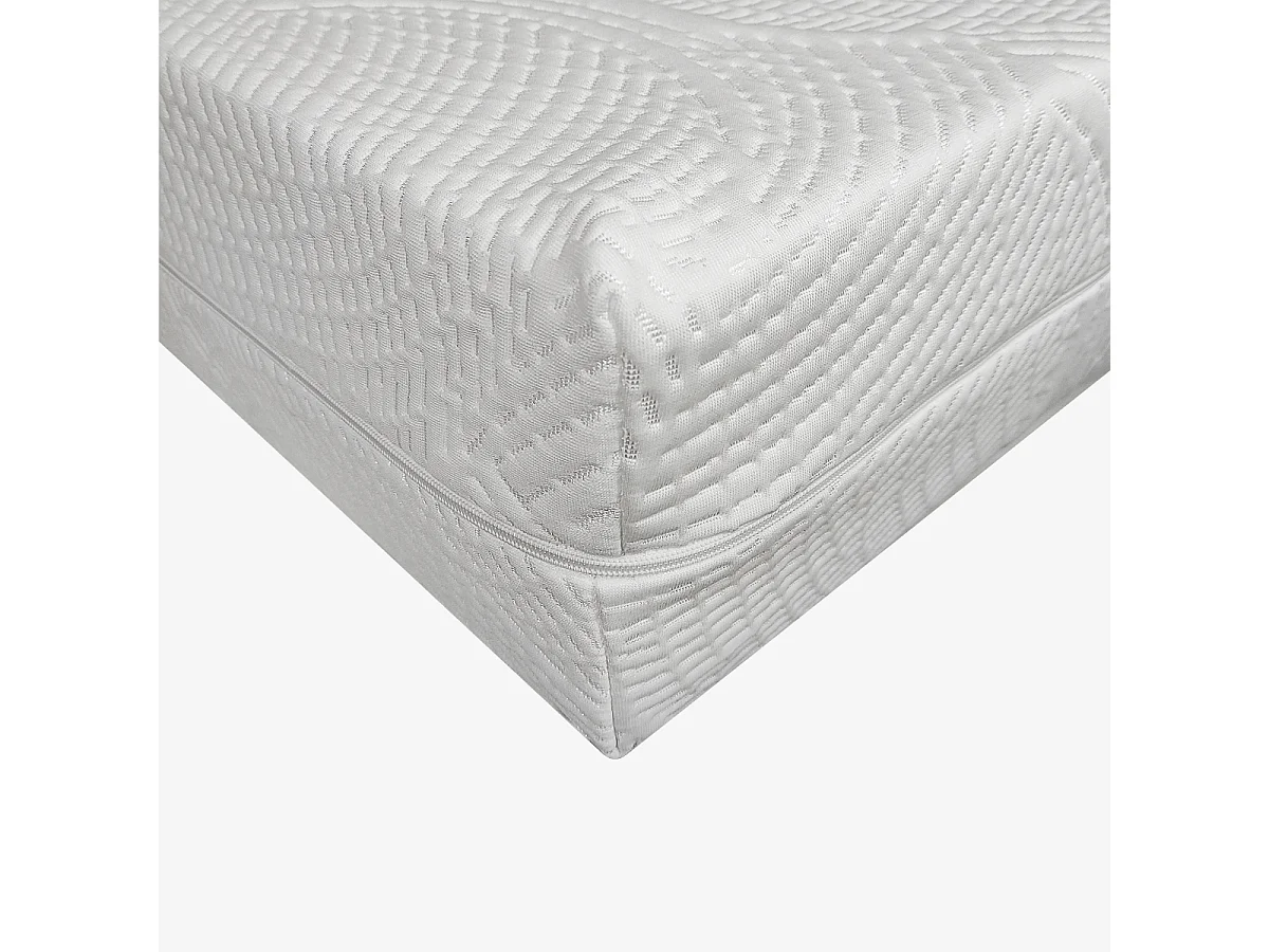 Matelas déhoussable 80x190 Hauteur 14 cm - en Waterfoam, orthopédique, indéformable | Sim