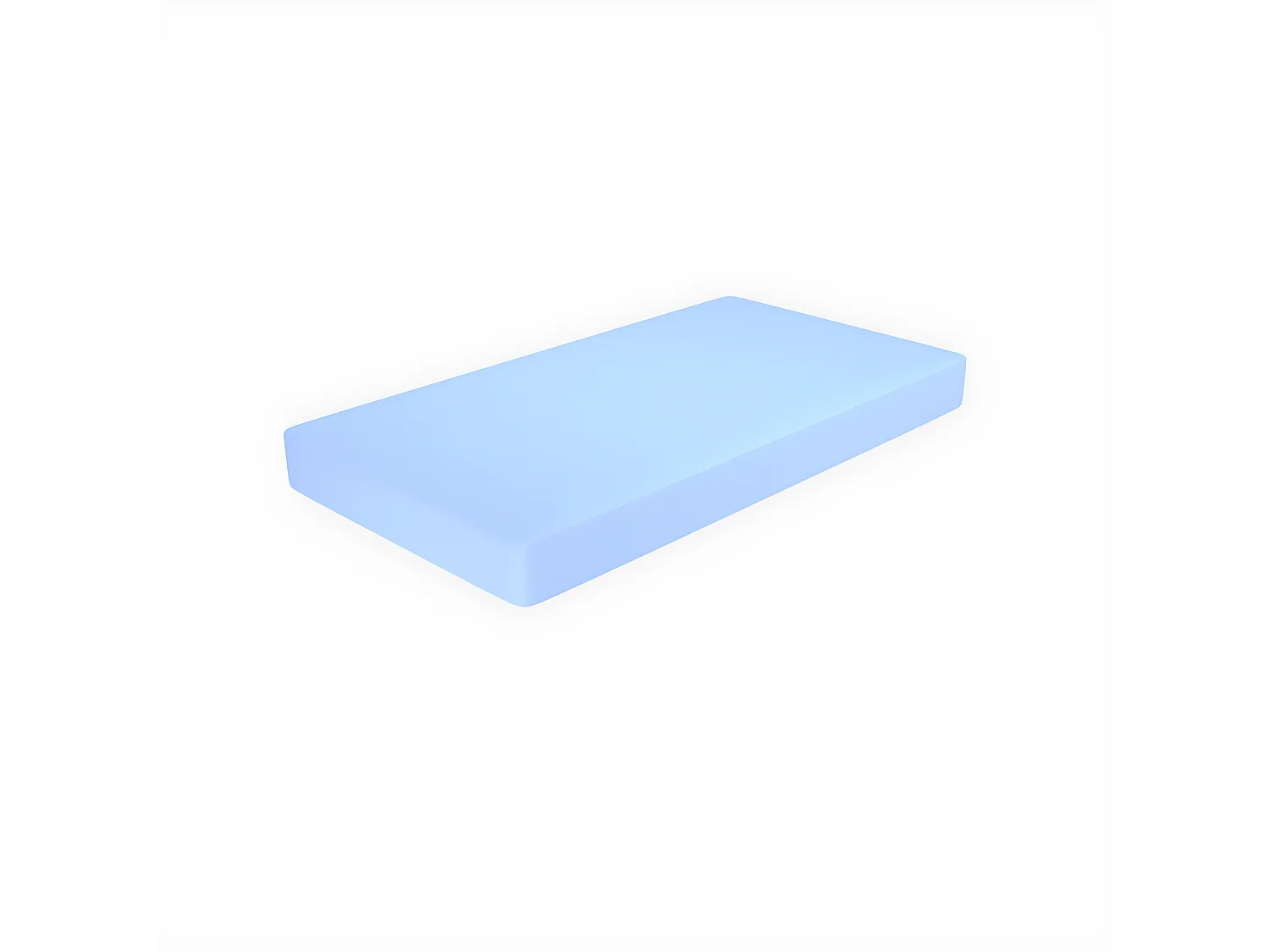 Matelas de canapé-lit déhoussable 150x200 Hauteur 14 cm - en Waterfoam, orthopédique, indéformable | Sim