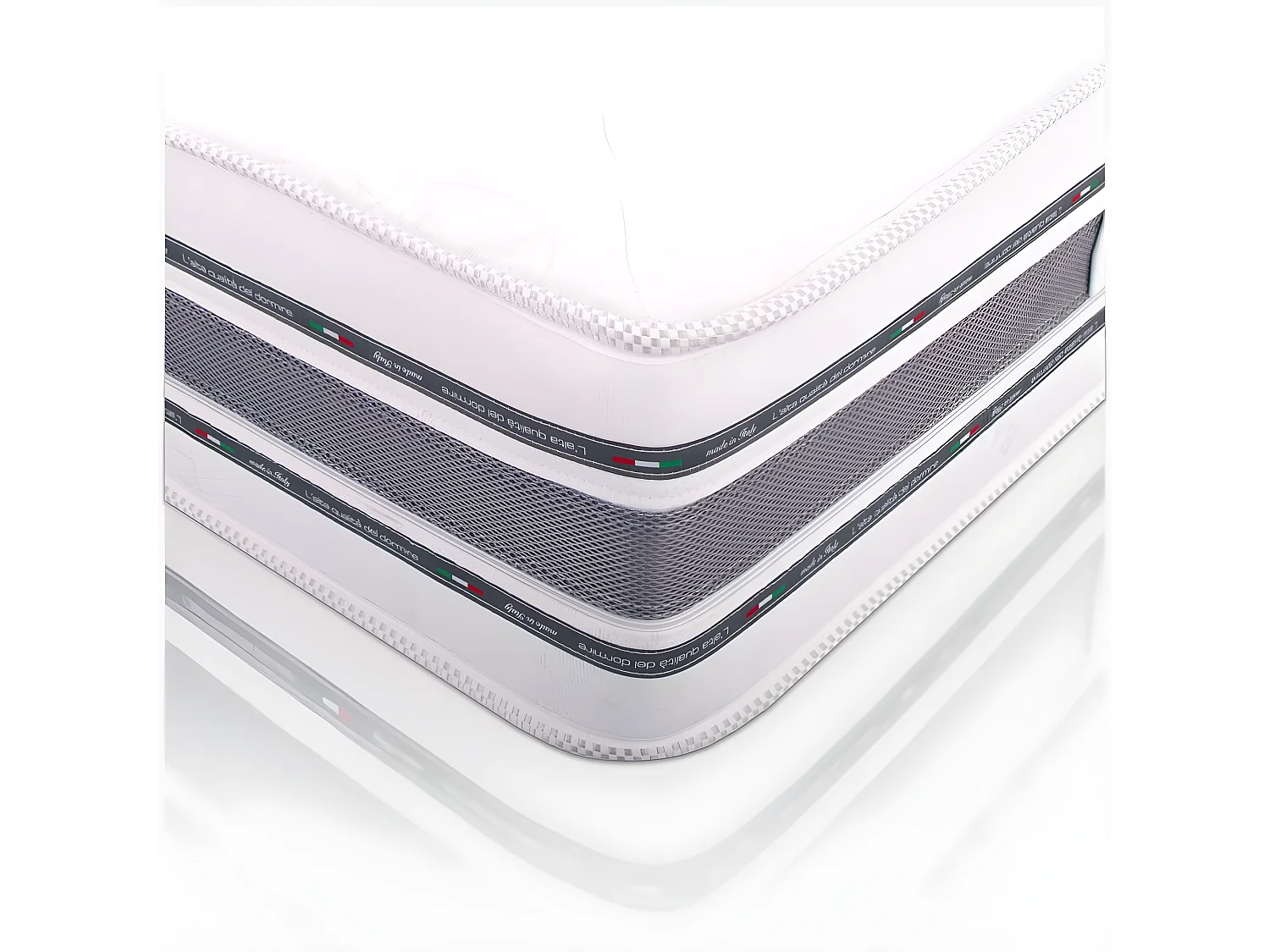 Matelas Memory Foam 100x200 Hauteur 23 cm - Déhoussable, Revêtement Bayscent, Respirant | Petalo