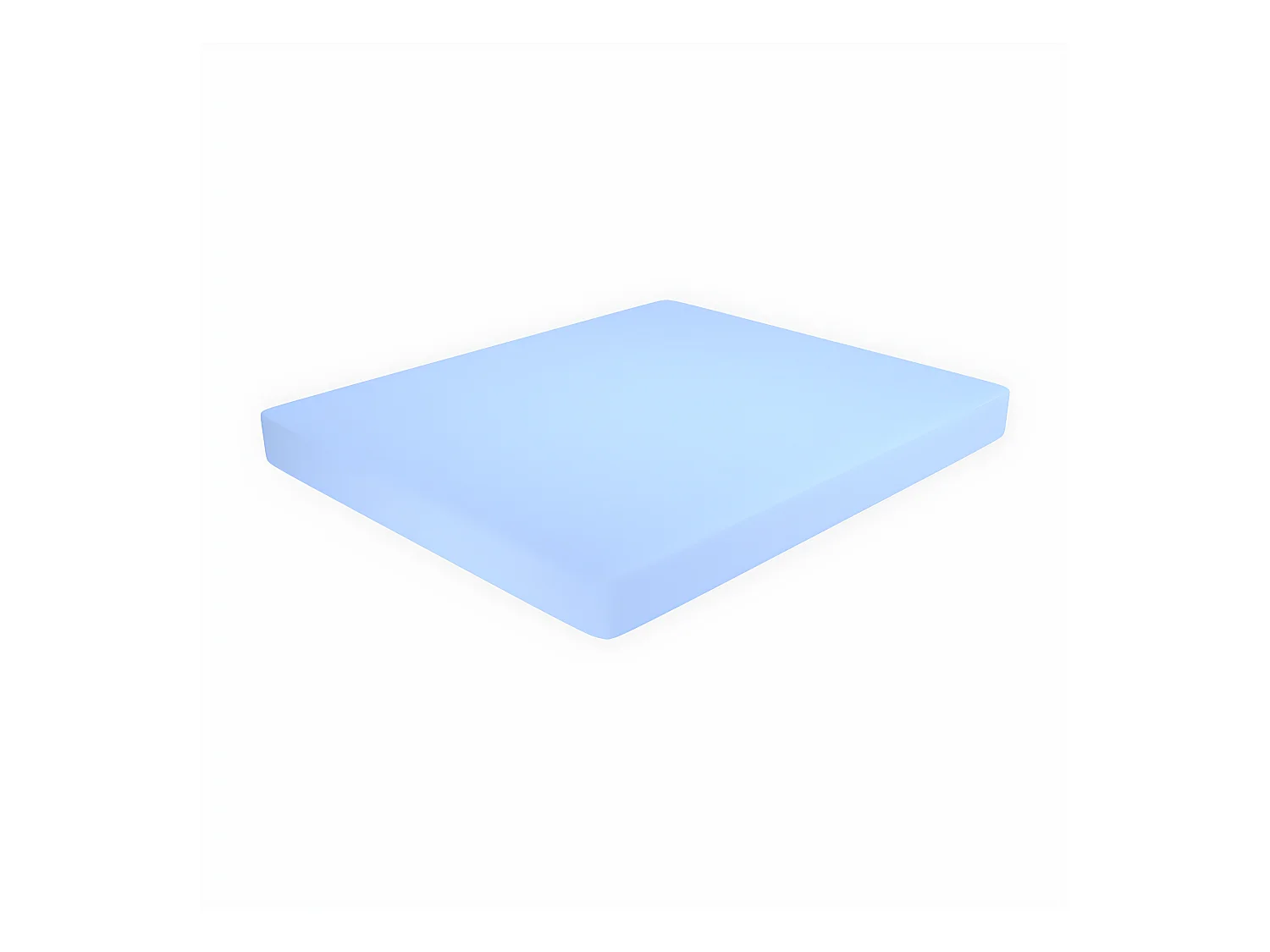 Matelas 100x190 déhoussable Hauteur 14 cm - en Waterfoam, orthopédique, indéformable | Sim
