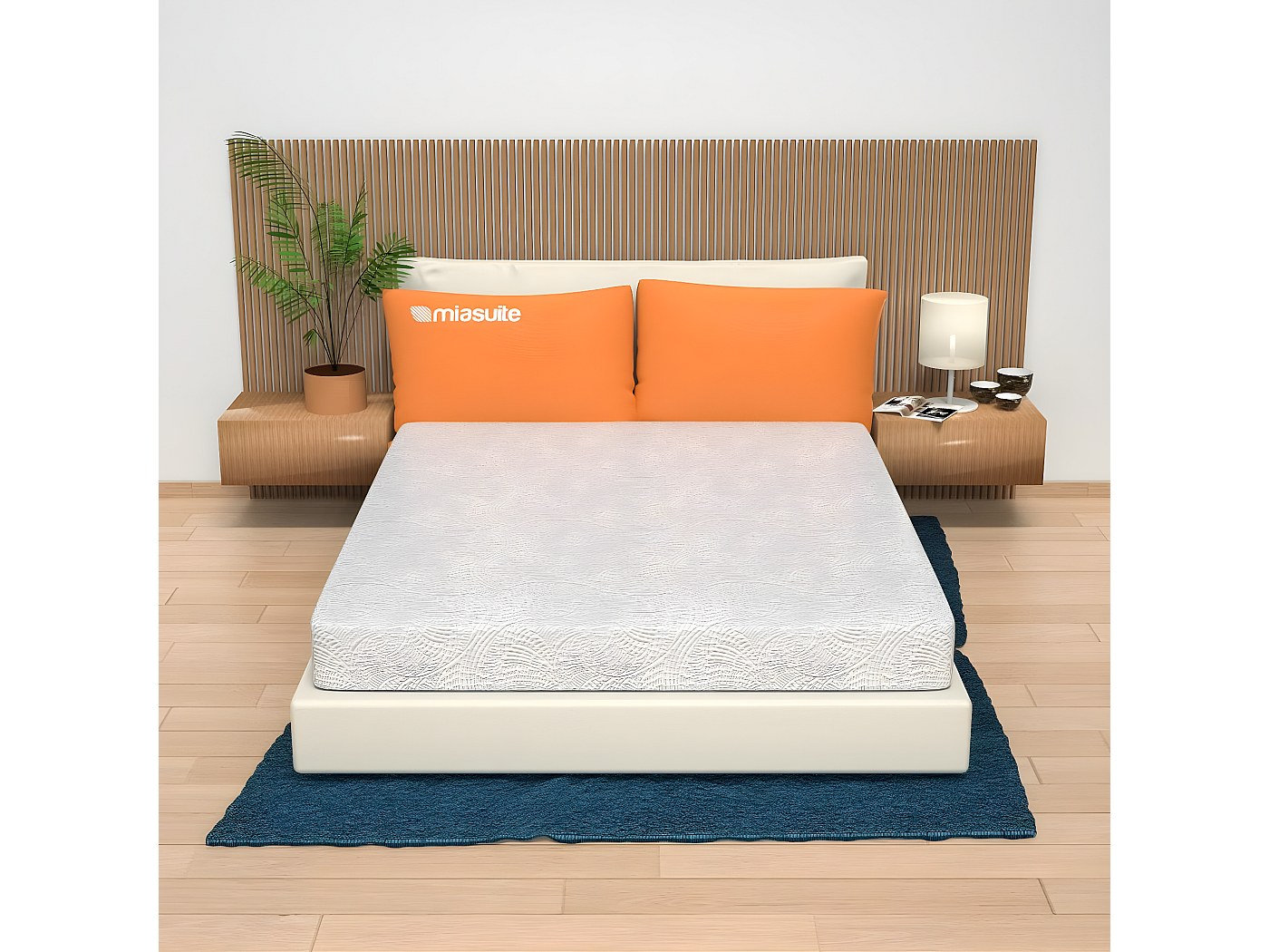 Matelas The White Stone Matelas Orthopédique 140x200 cm en Waterfoam