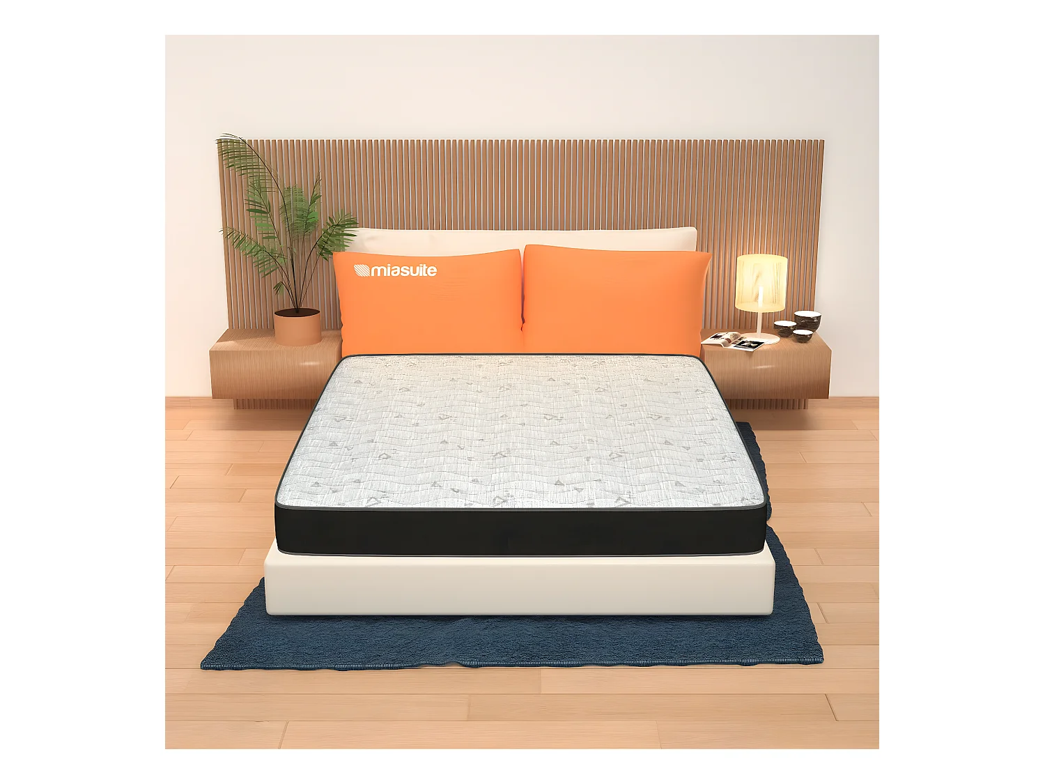 Matelas 150x190 Hauteur 22 cm - en Waterfoam, orthopédique, indéformable | Summit
