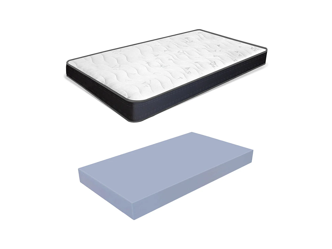 Matelas 135x190 Hauteur 22 cm - en Waterfoam, orthopédique, indéformable | Summit