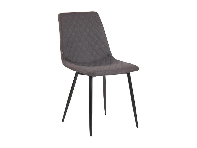 Chaise Telde Tissu - gris foncé83.00