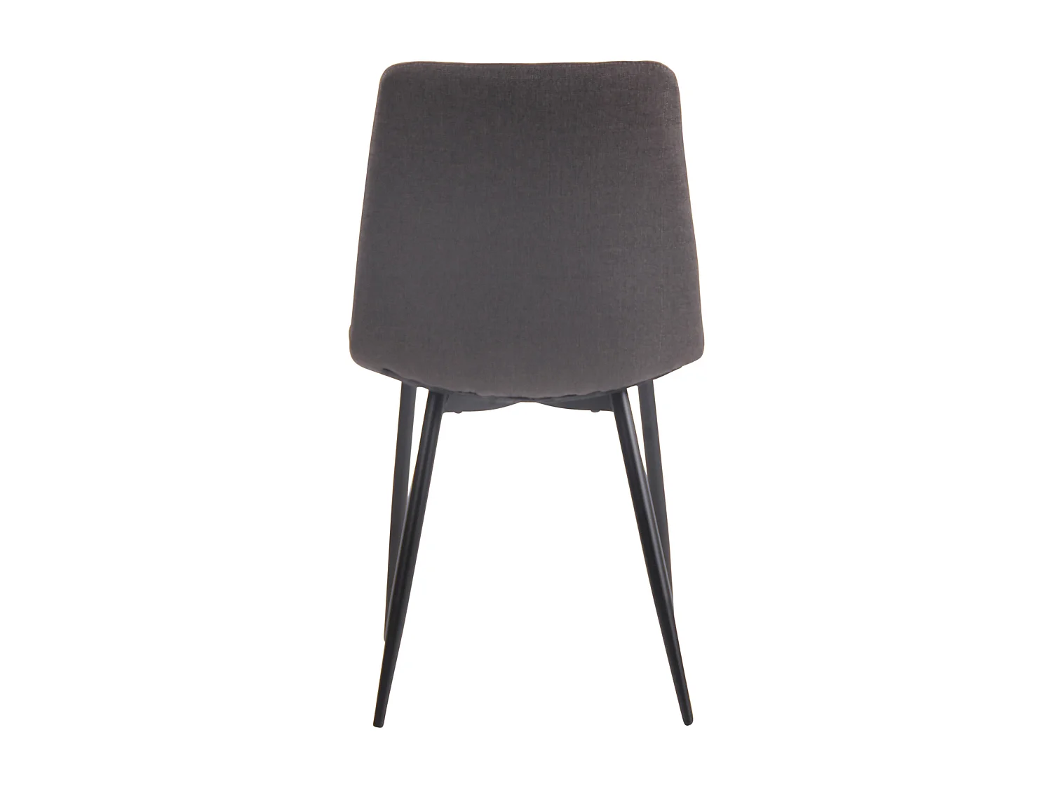 Eetkamerstoelen - Stof - donkergrijs - Telde