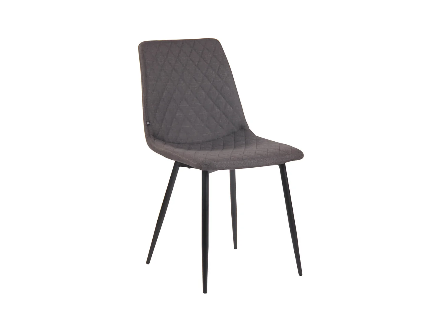 Chaise Telde Tissu - gris foncé83.00