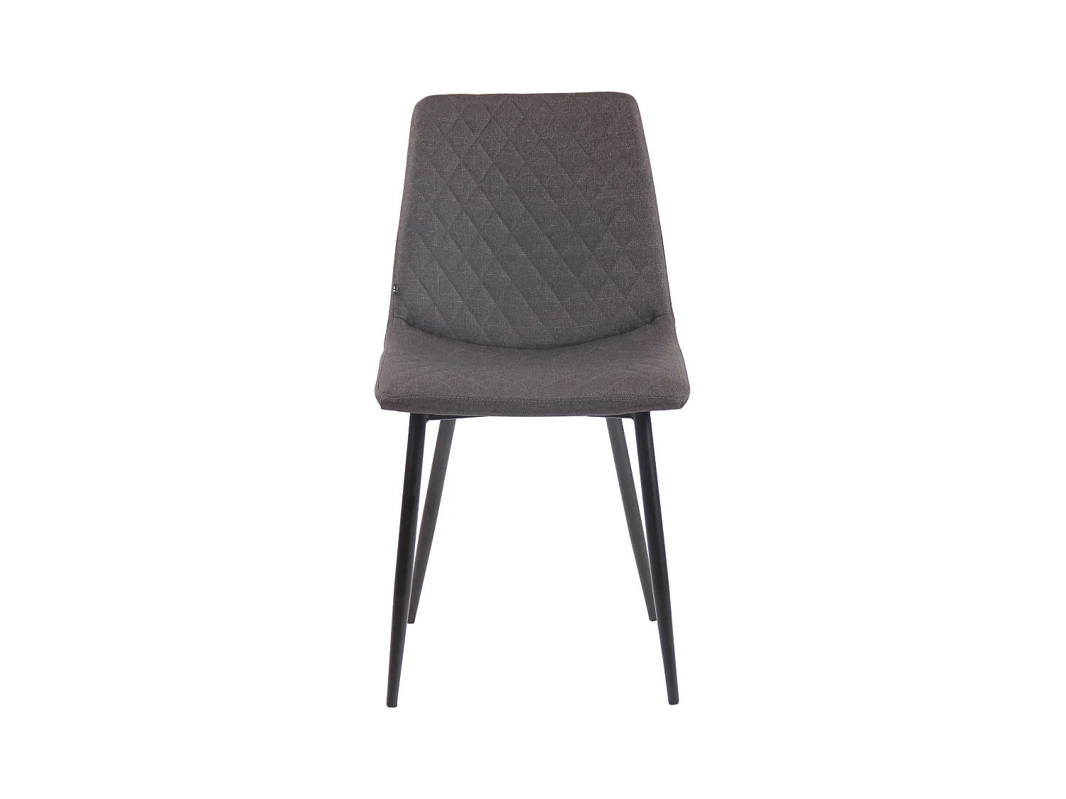 Chaise Telde Tissu - gris foncé83.00