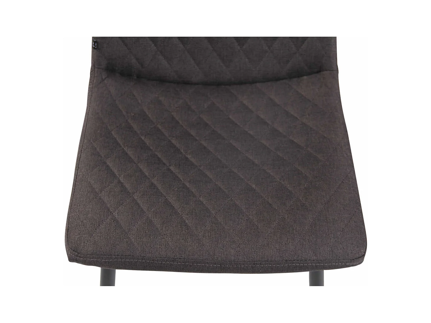 Chaise Telde Tissu - gris foncé83.00