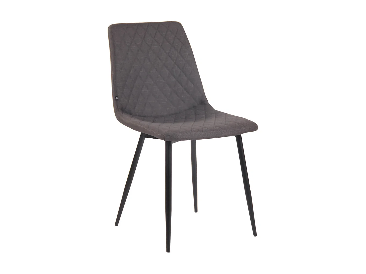Chaise Telde Tissu - gris foncé83.00