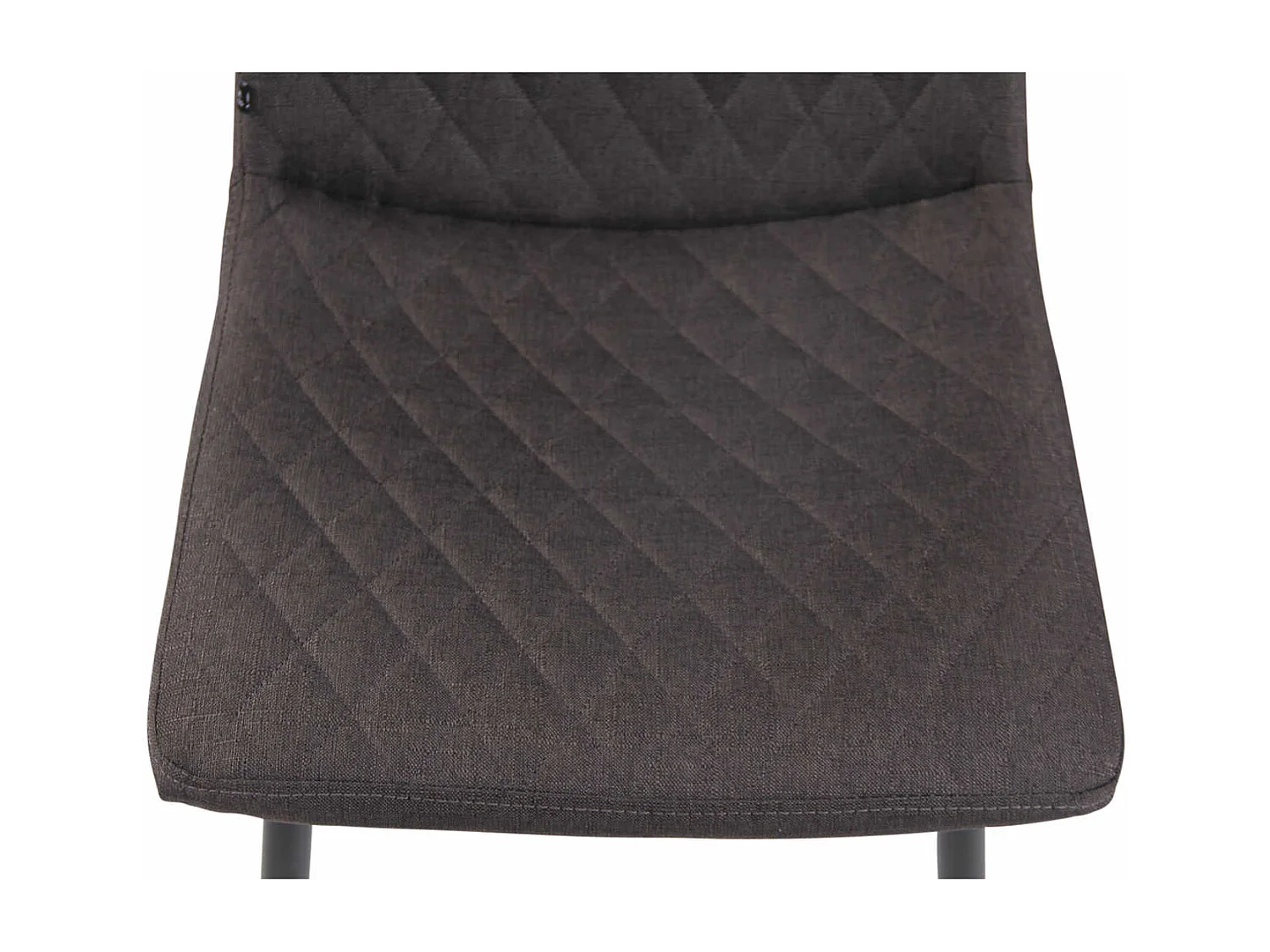Chaise Telde Tissu - gris foncé83.00