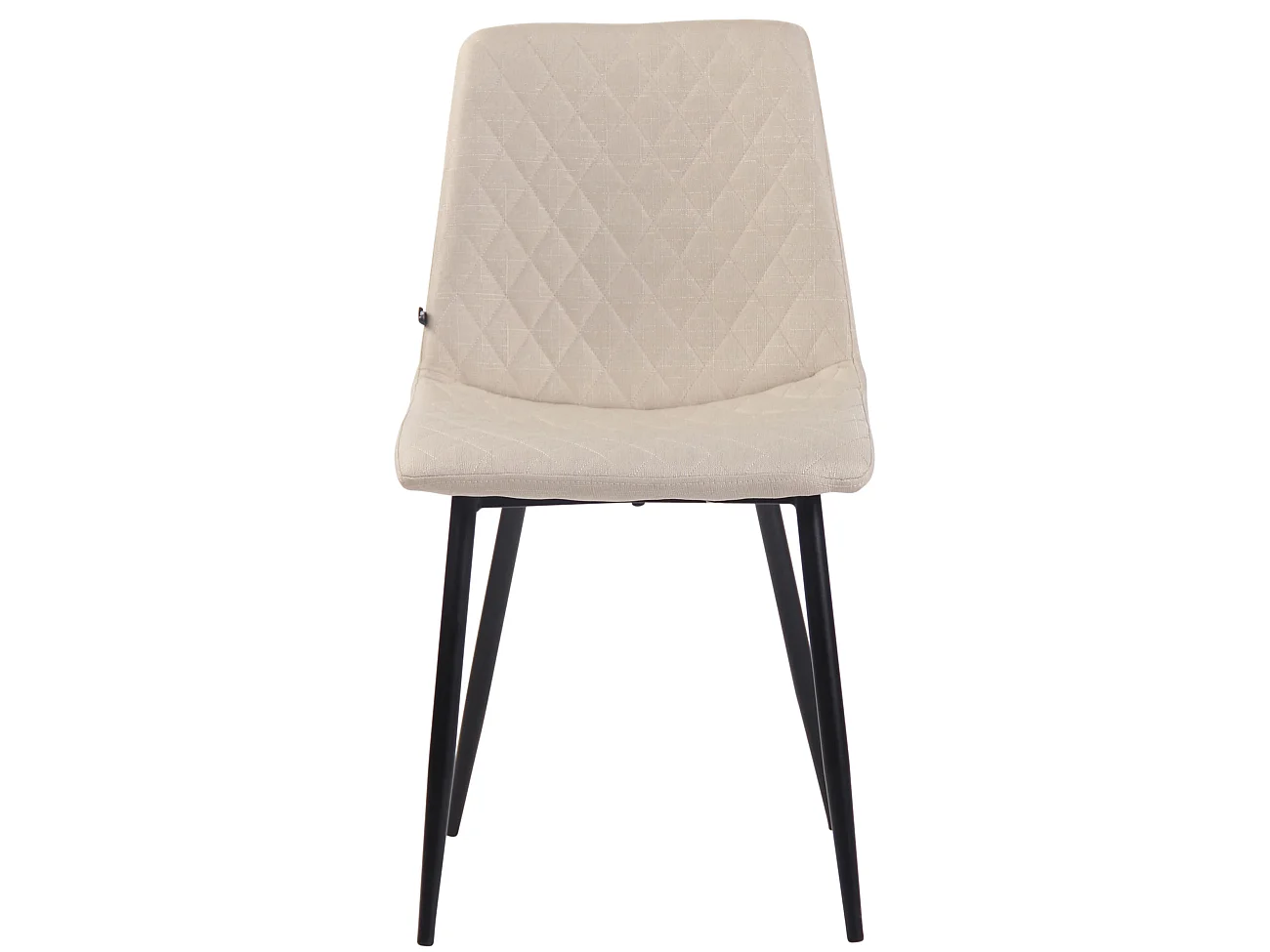 Eetkamerstoelen - Stof - creme - Telde