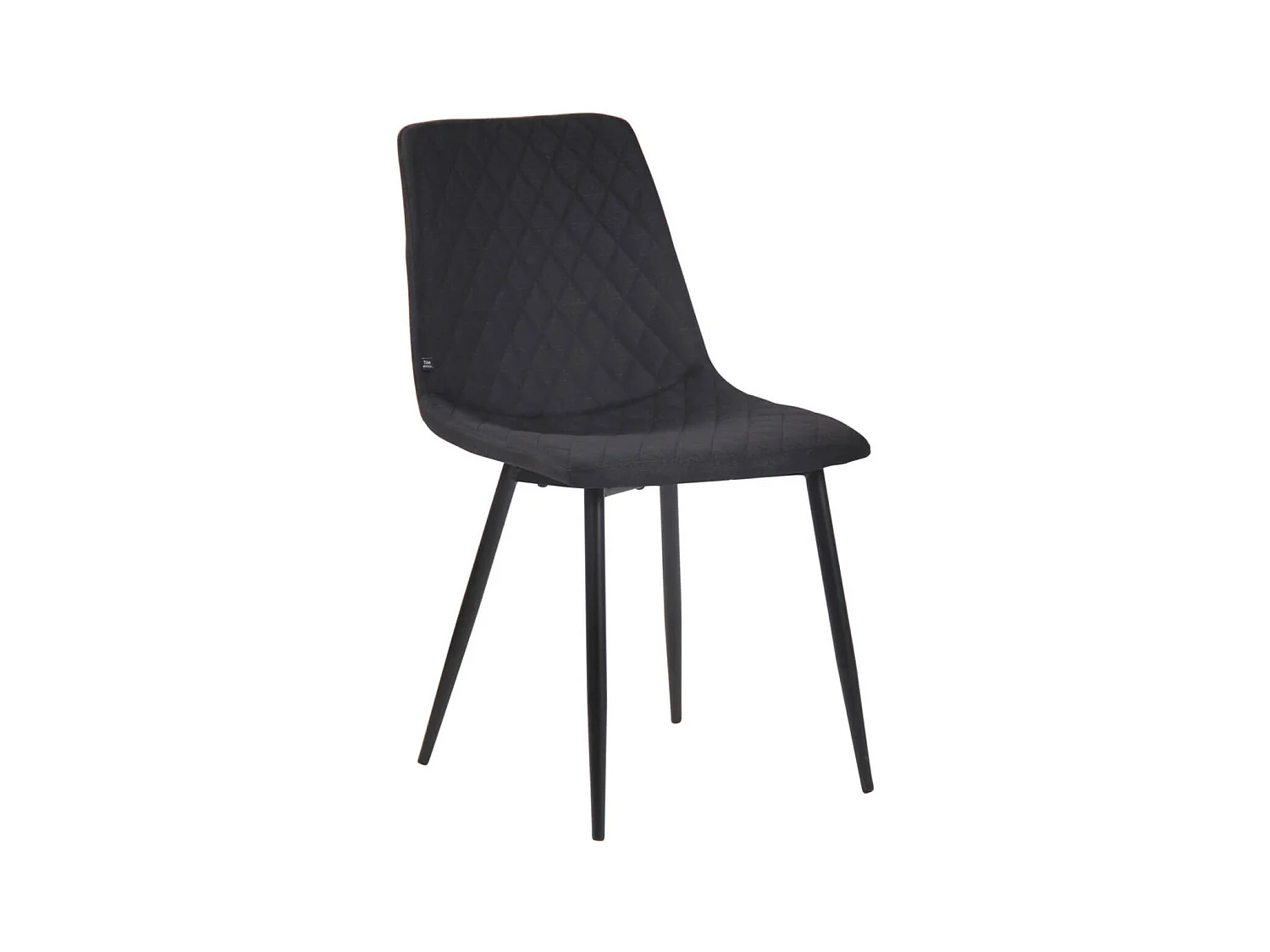 Chaise Telde Tissu - noir83.00