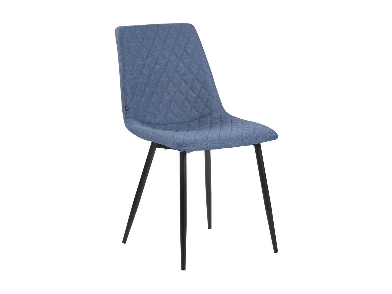 Eetkamerstoelen - Stof - blauw - Telde