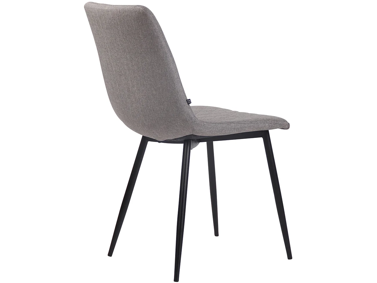 Eetkamerstoelen - Stof - grijs - Telde