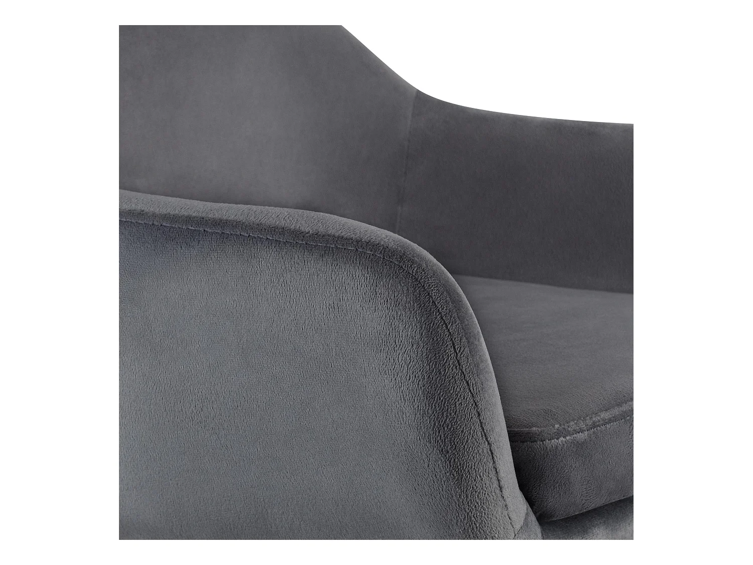 Tabouret de bar Grant velours - gris99.00