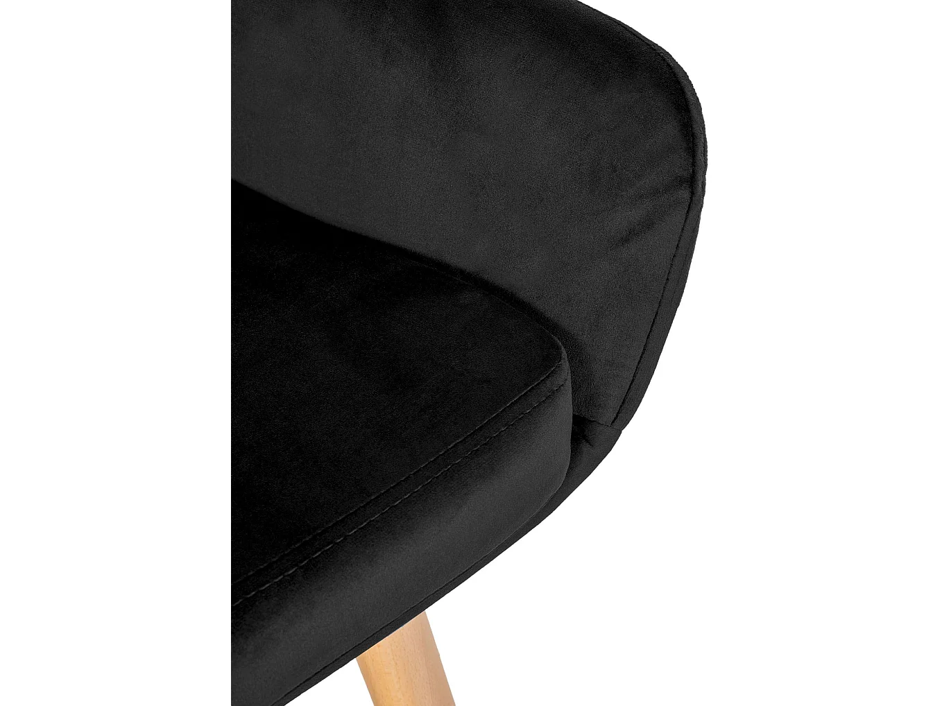 Tabouret de bar Grant velours - Noir99.00