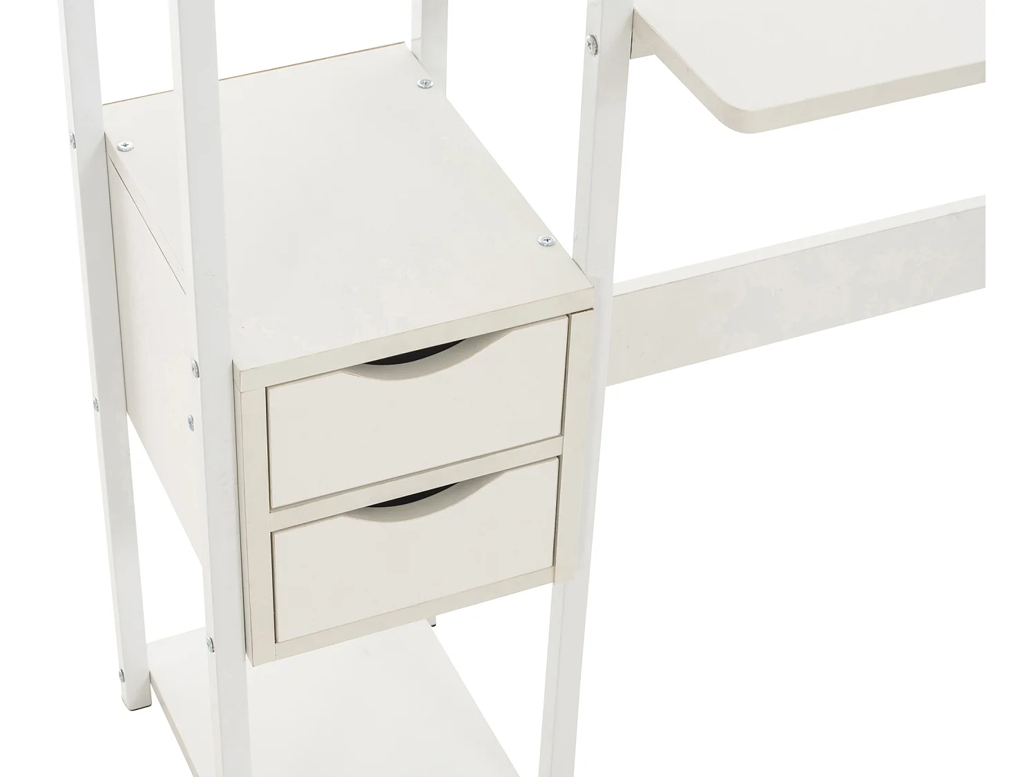 Table de Bureau Widnes 124 cm - Blanc111.00
