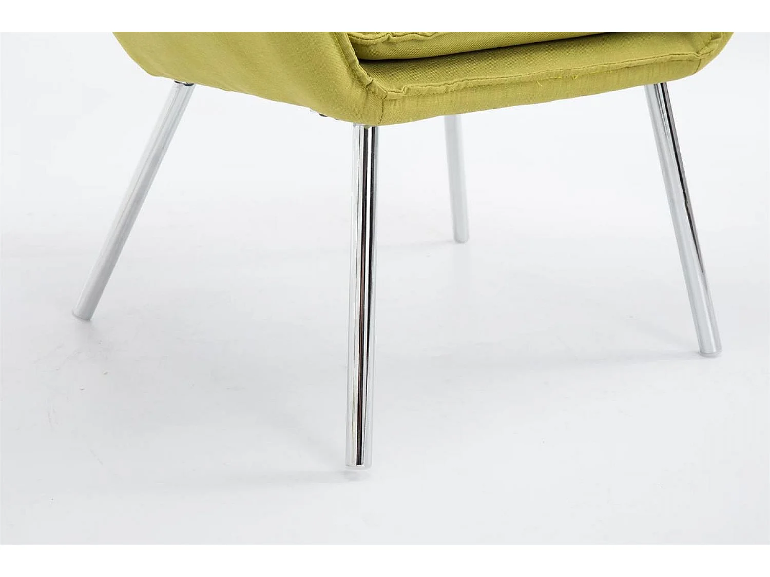 Fauteuil Lounge Caracas Tissu - Vert78.00