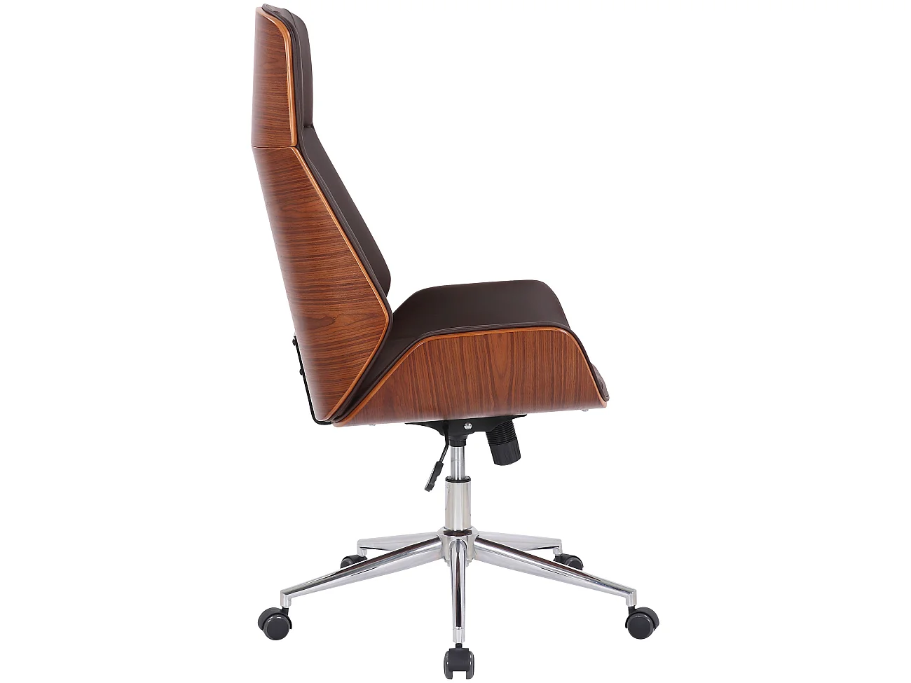 Fauteuil de bureau Varel - Noyer - marron110.00
