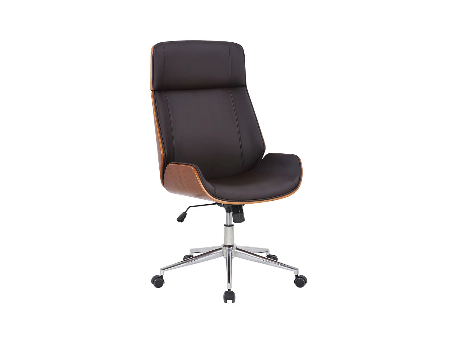 Fauteuil de bureau Varel - Noyer - marron110.00