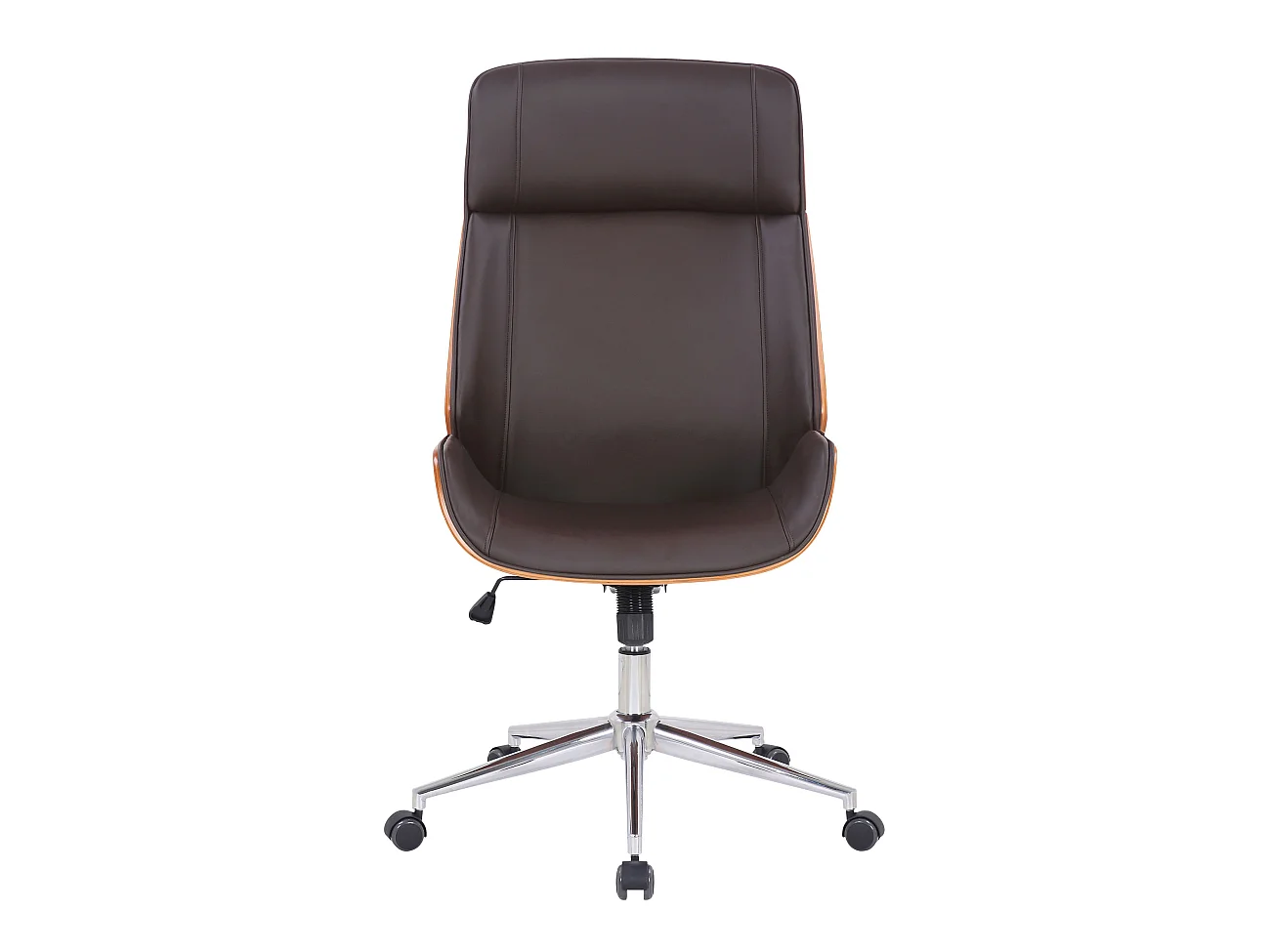 Fauteuil de bureau Varel - Noyer - marron110.00