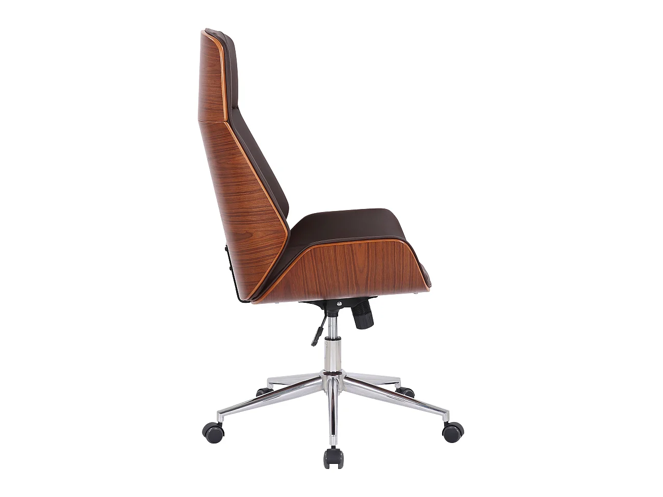 Fauteuil de bureau Varel - Noyer - marron110.00