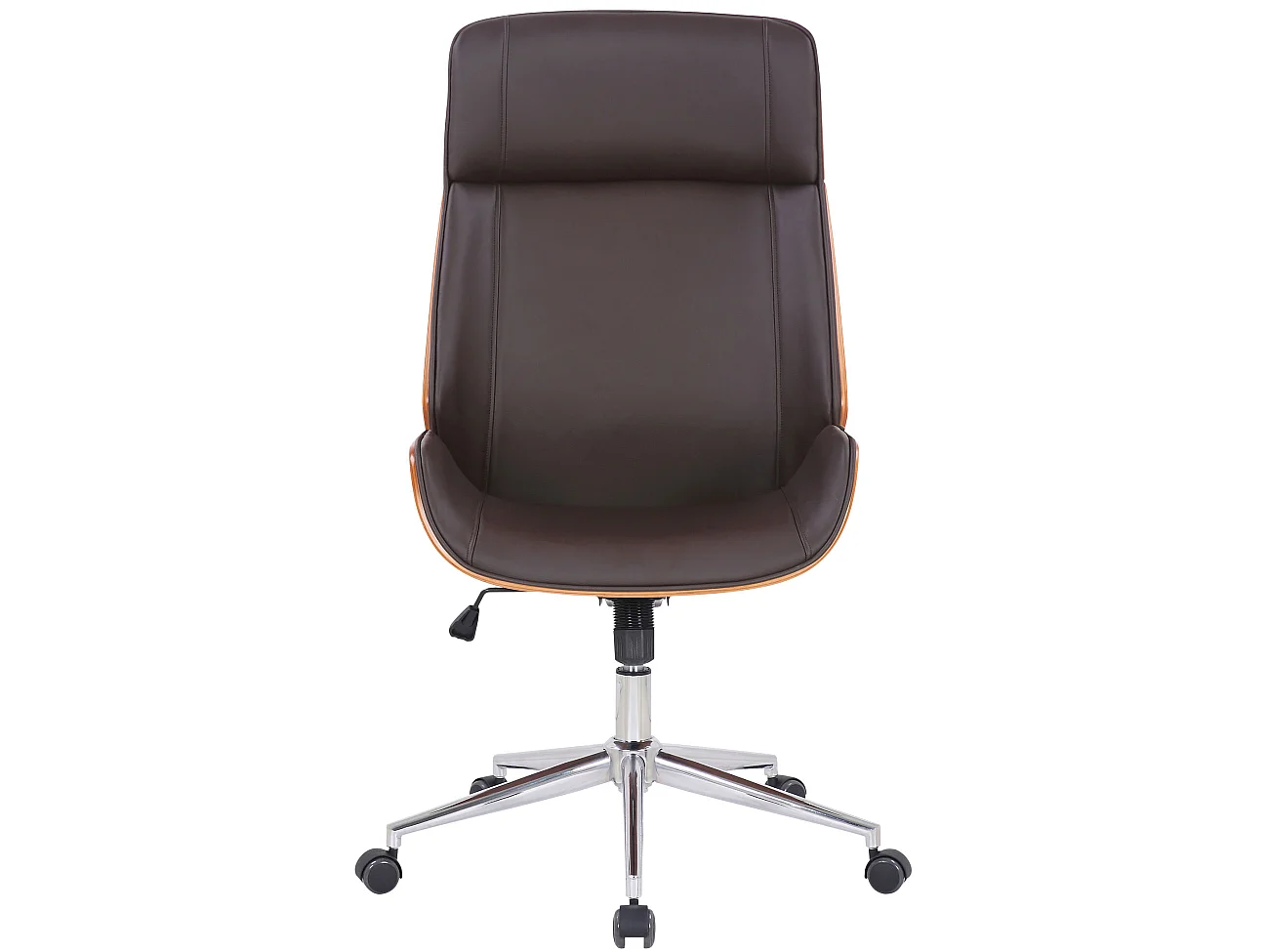 Fauteuil de bureau Varel - Noyer - marron110.00