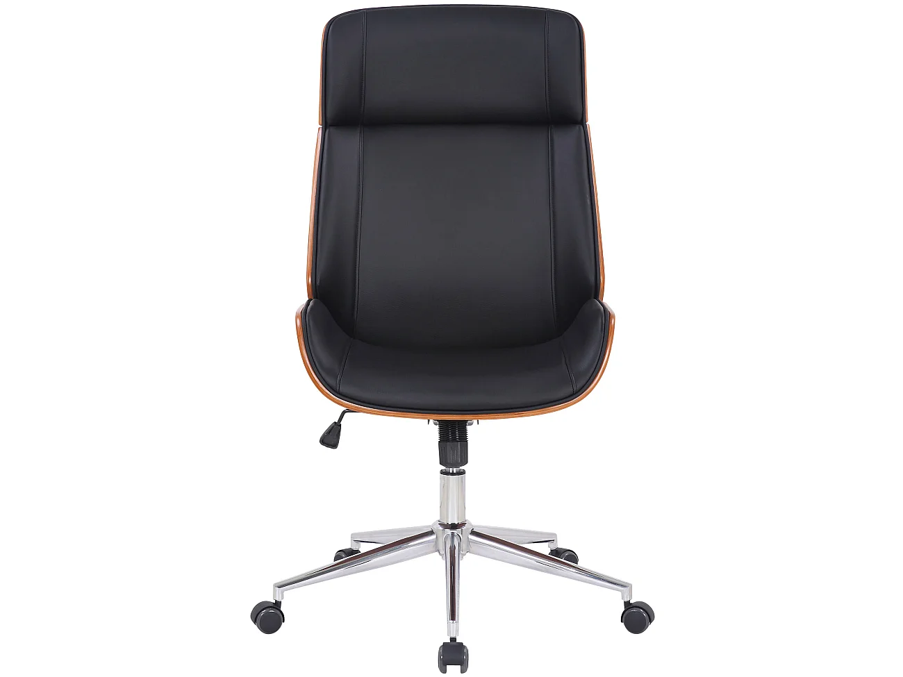 Fauteuil de bureau Varel - Noyer - Noir110.00