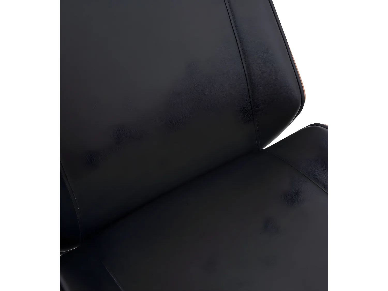 Fauteuil de bureau Varel - Noyer - Noir110.00