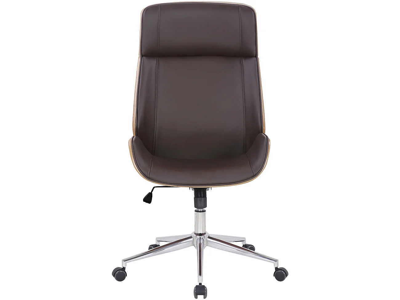 Fauteuil de bureau Varel - Bois naturel - marron110.00