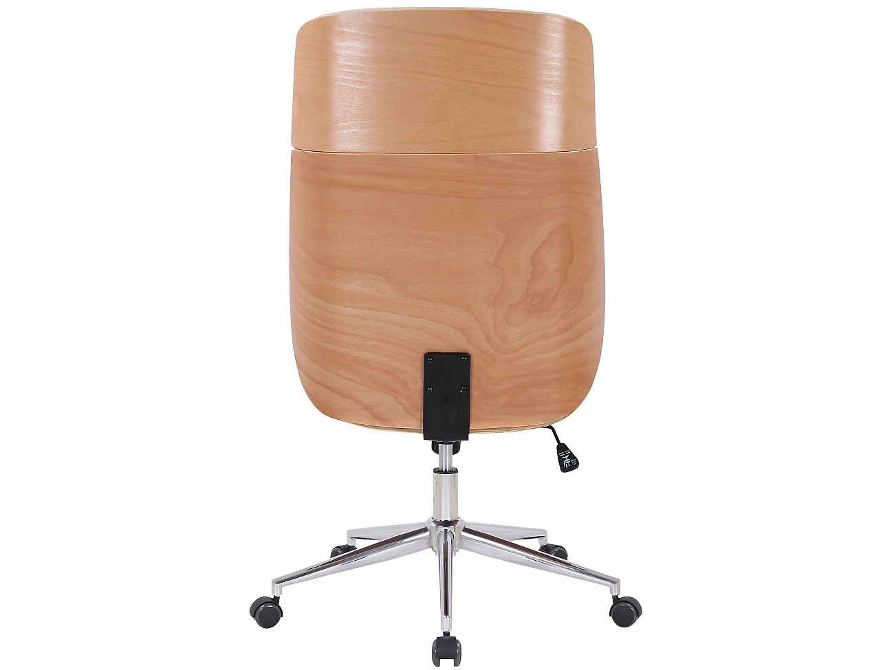 Fauteuil de bureau Varel - Bois naturel - marron110.00