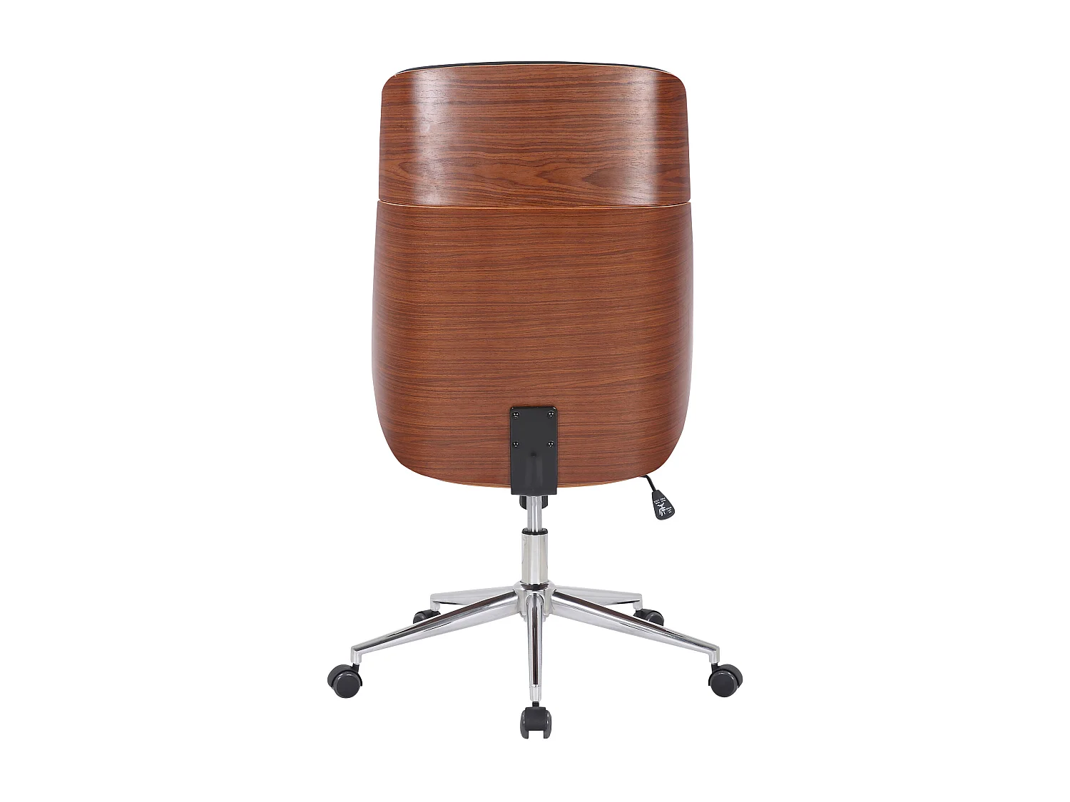 Fauteuil de bureau Varel - Noyer - blanc110.00