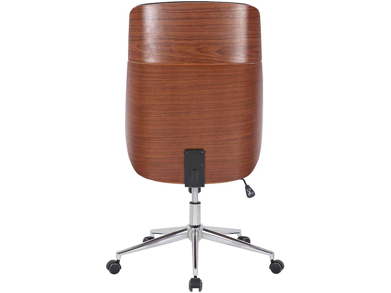 Fauteuil de bureau Varel - Noyer - blanc110.00